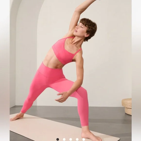 NWT Athleta size M Salutation Stash 7/8 Tight NWT - Picture 6 of 8